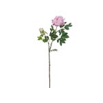 EUROPALMS Künstlicher Pfingstrosenzweig Premium pink...