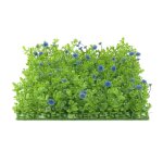 EUROPALMS Künstliche Buchsmatte grün-lila 25x25cm