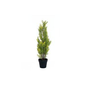 EUROPALMS Zypresse, Leyland, Kunstpflanze, 60cm