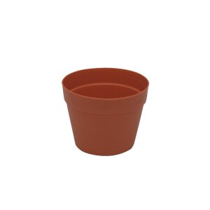 EUROPALMS Kunststoff-Übertopf Rot 17 cm