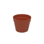 EUROPALMS Kunststoff-Übertopf Rot 17 cm