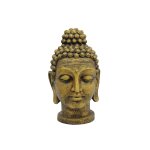 EUROPALMS Buddhakopf, antik-gold, 75cm