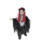 EUROPALMS Halloween Figur Skelett La Catrina, animiert, 100cm