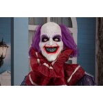 EUROPALMS Halloween Figur Clown Robby, animiert, 120cm