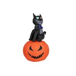 EUROPALMS Aufblasbare Halloween-Figur Katze auf...