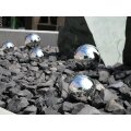 EUROPALMS Dekokugel 20cm, silber