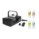 EUROLITE Set Dynamic Fog 1200 Nebelmaschine inkl. 4x 1l...