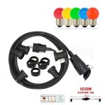ICON Endlos Illu Lichterkette - Set 25M /25F + 25 x 1W...