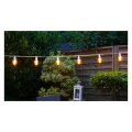 Profi E27 Illu Lichterkette 90 M / 100 Fassungen - schwarz