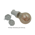 Profi E27 Illu Lichterkette 45 M / 60 Fassungen - weiß
