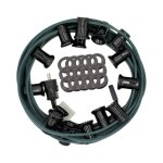 RETRO E27 Illu Lichterkette 25 M / 40 Fassungen - grün