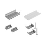 EUROLITE Montageset U-Profil 20mm für LED-Strips, 2m...