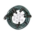 Classic E14 Illu Lichterkette 5 M / 5 Fassungen - grün