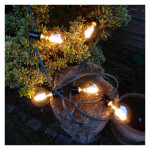 RETRO E27 Illu Lichterkette 35 M / 40 Fassungen -...