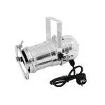 EUROLITE Set PAR-30 Spot Silber mit 12W LED E27 Dim-to-Warm