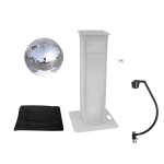 EUROLITE Spiegelkugel-Set 50cm mit Stage Stand &...